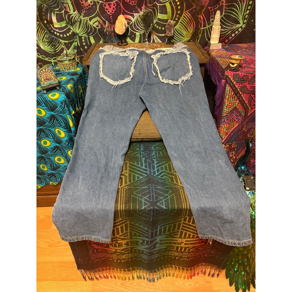Boohoo Man reverse threaded jeans - Picture 5 of 6